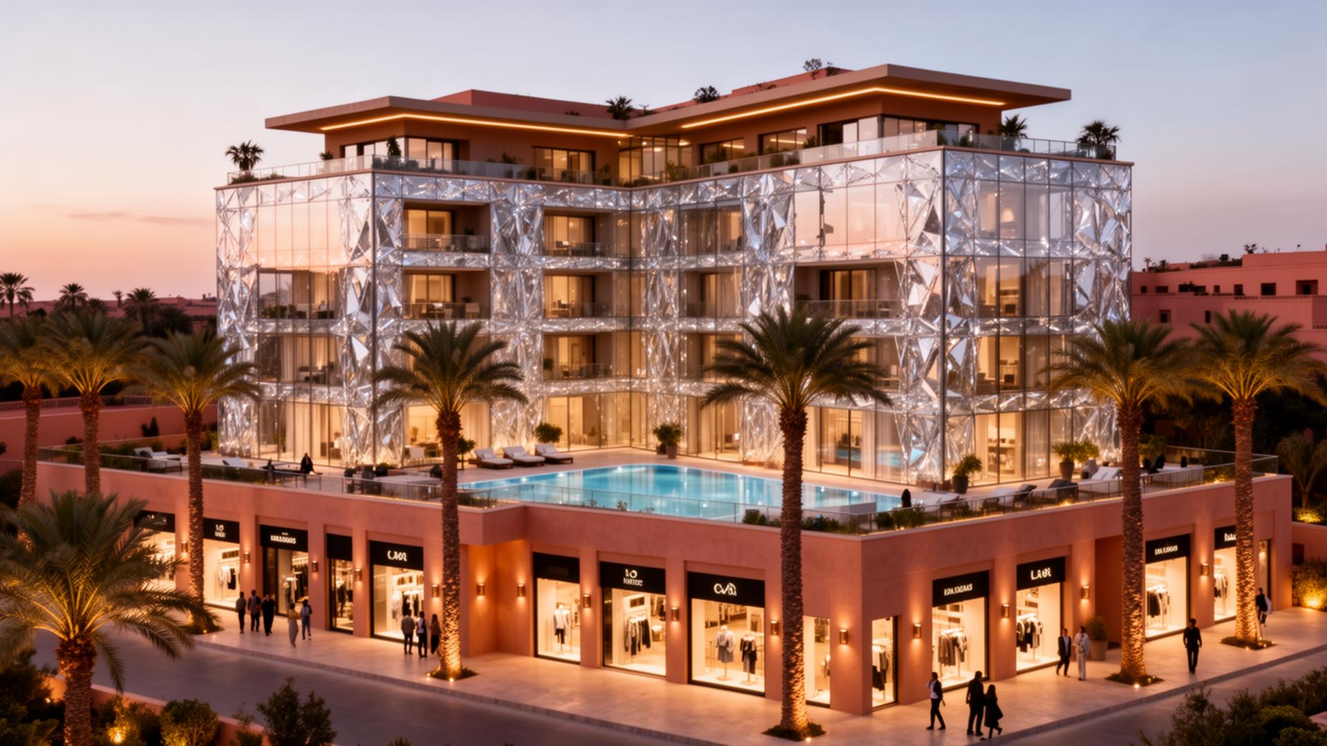 Crystal Garden — façade premium